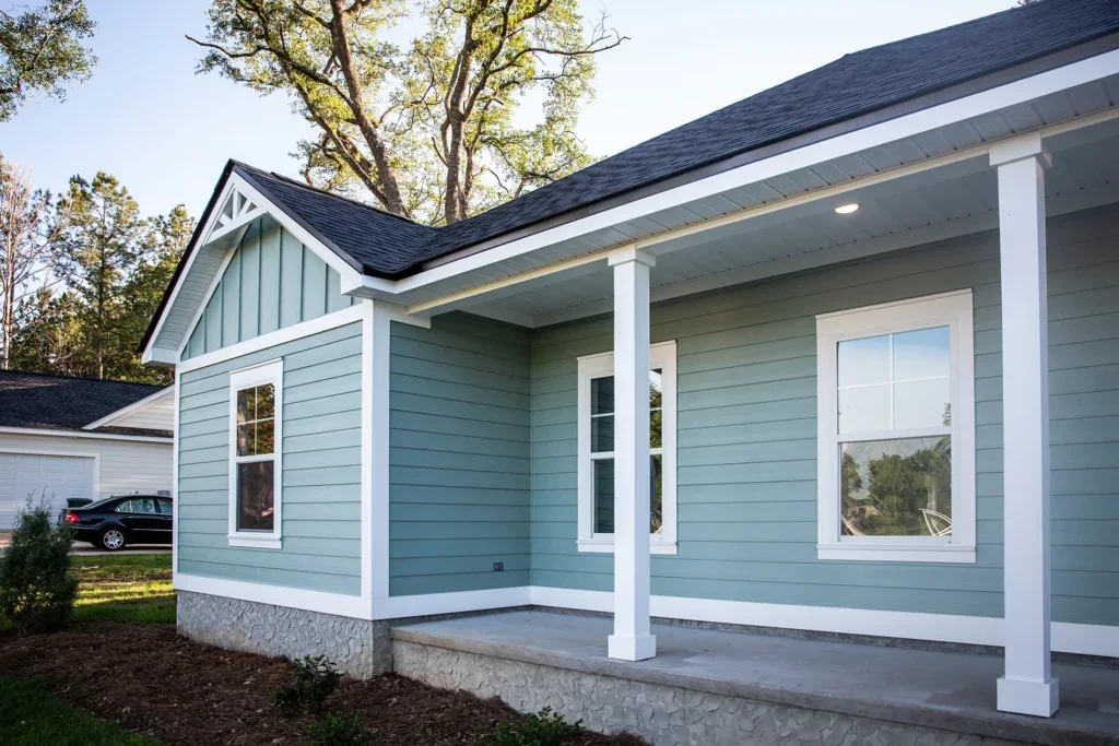 House with new siding installed in Cedar City, Utah