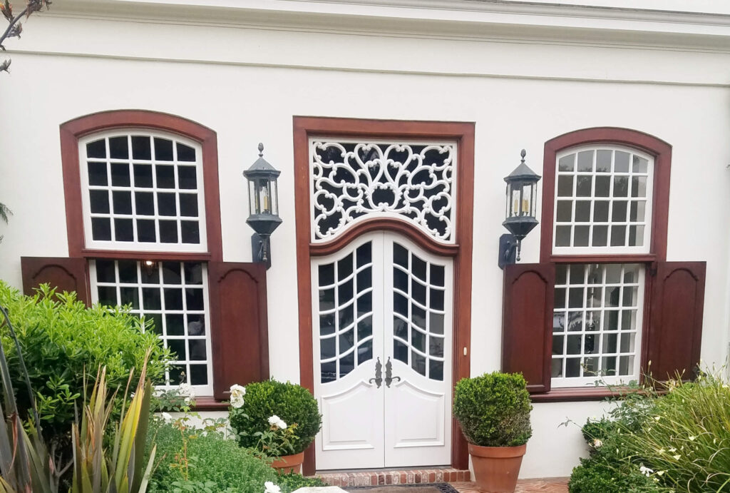 after door exterior and window frames