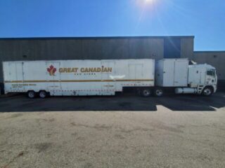 Wade's tractor and trailer