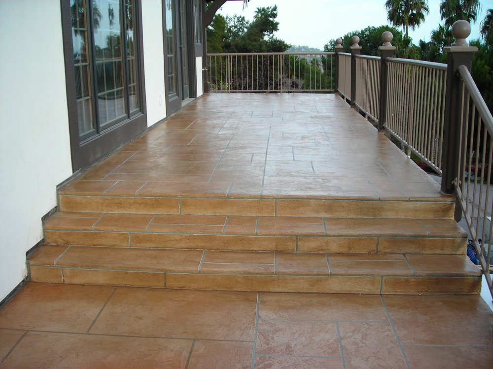 waterproof patio stairs