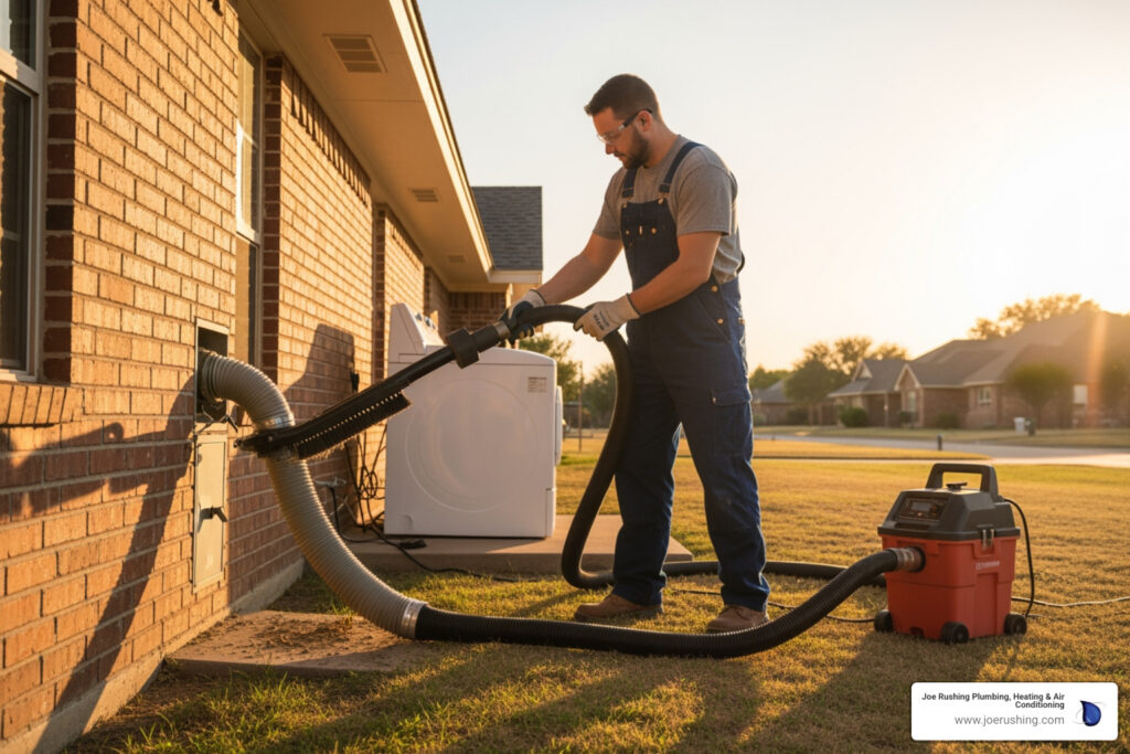 professional dryer vent cleaning in lubbock, tx