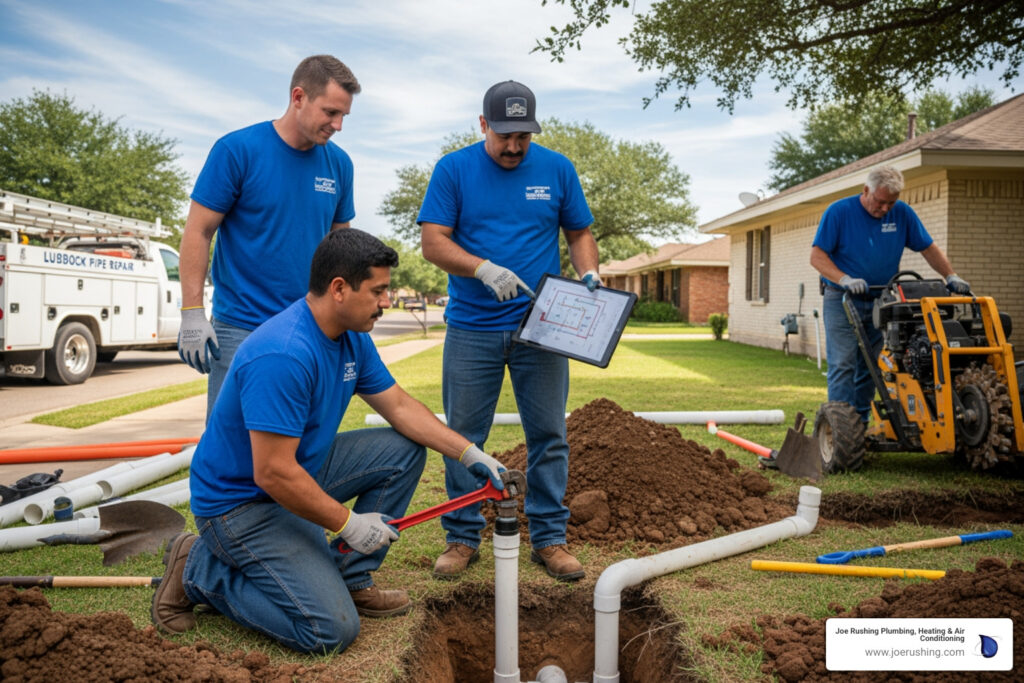 pipe repairs contractors in lubbock, tx