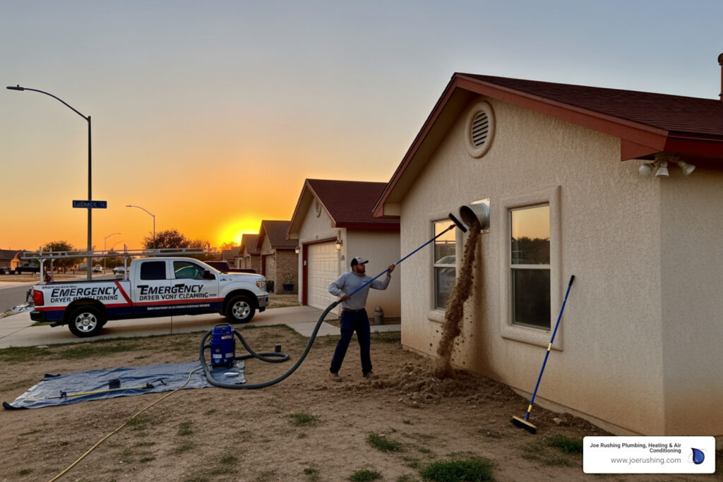 emergency dryer vent cleaning in lubbock, tx