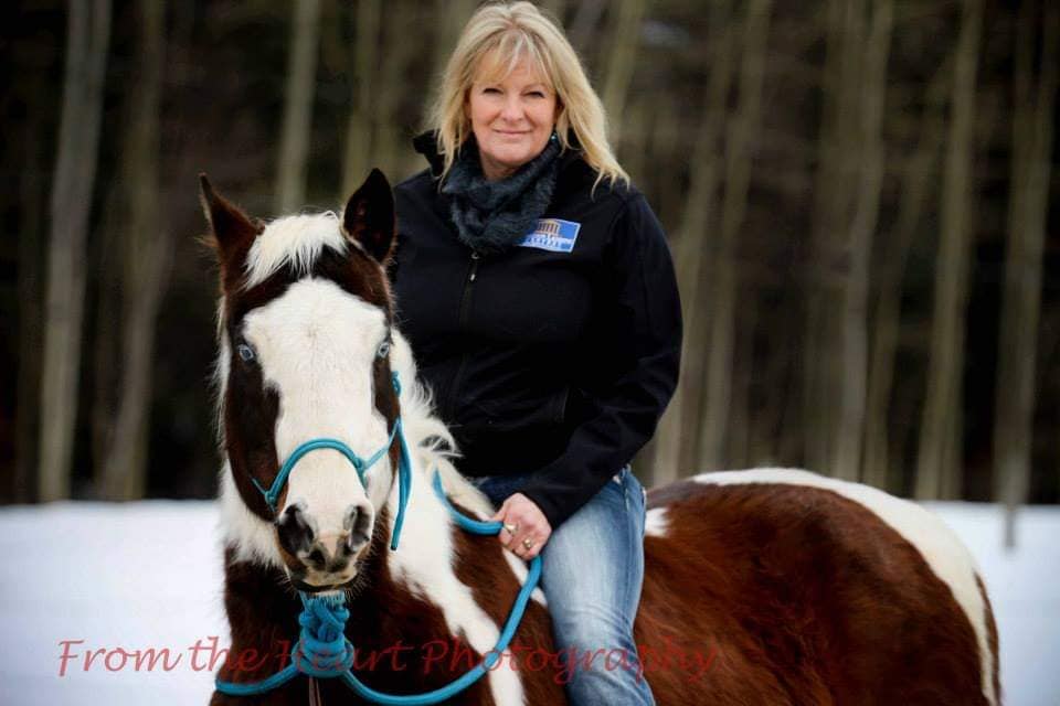 Jane Wakelyn on horse