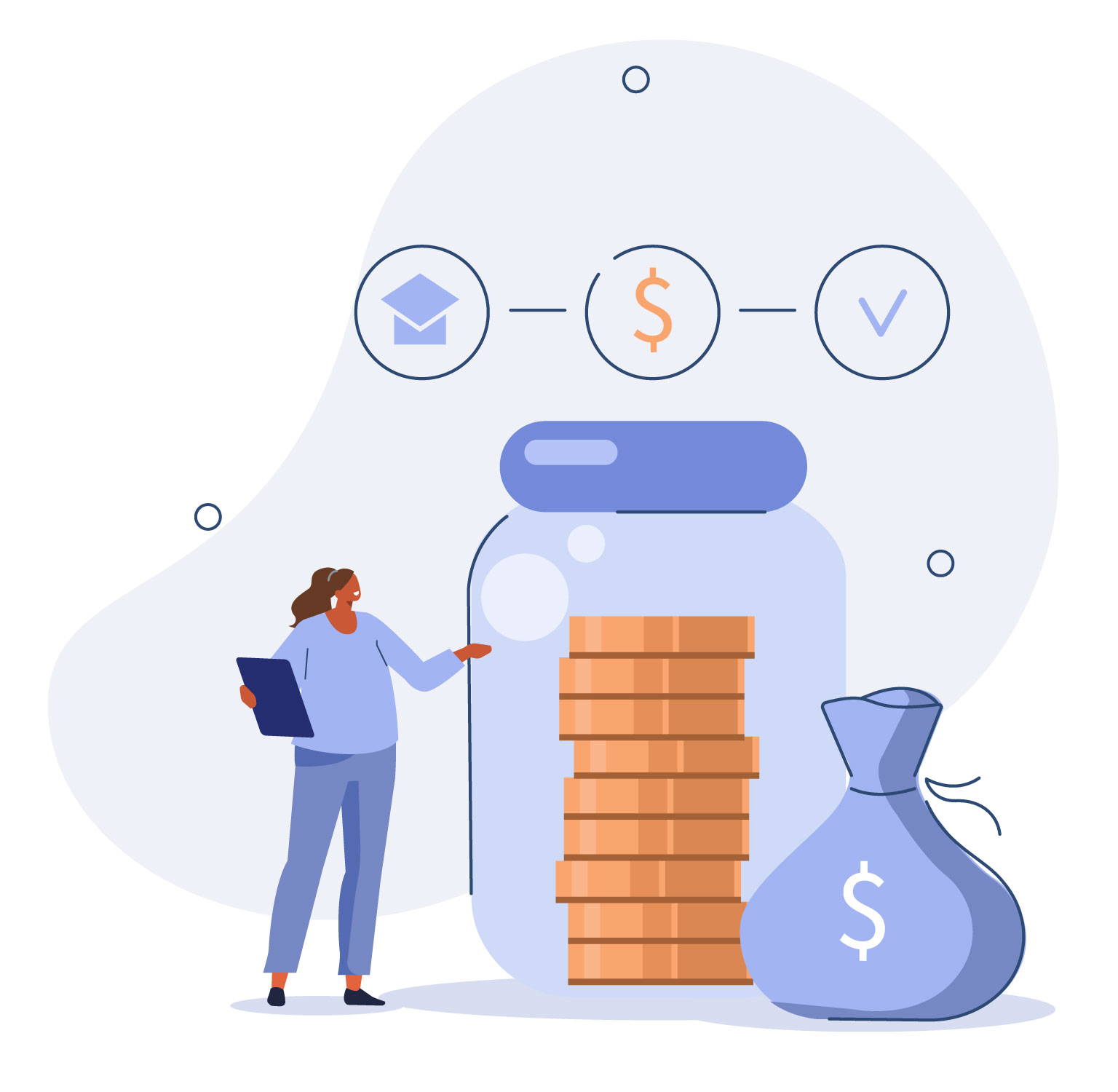 Stack of Savings