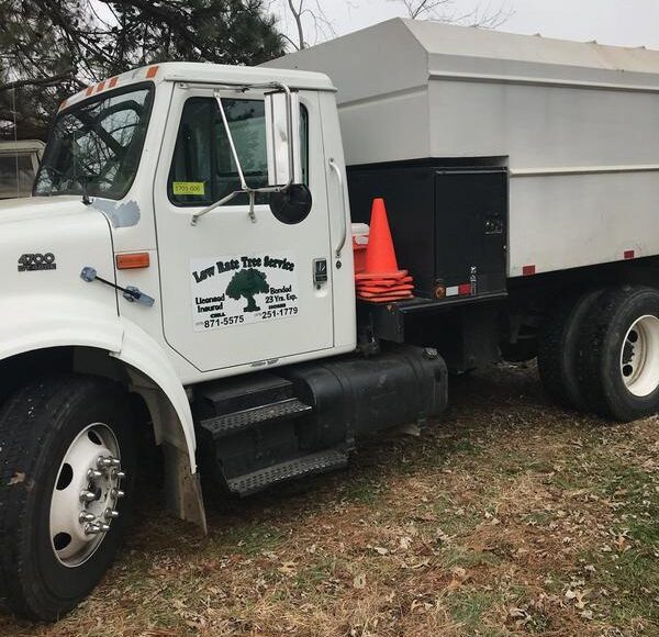Low Rate Tree Services truck