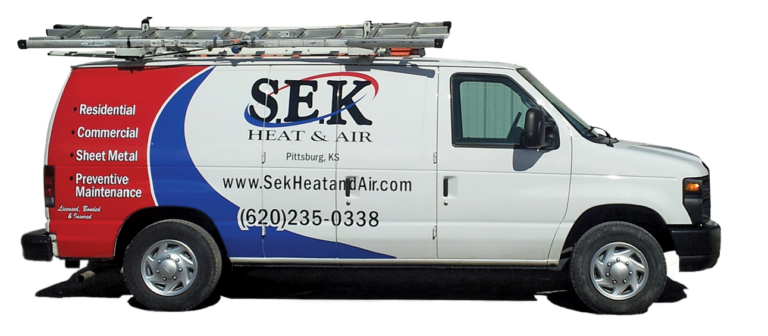 SEK Heat & Air Van