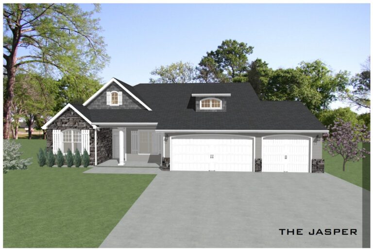 The Jasper - exterior illustration front of house