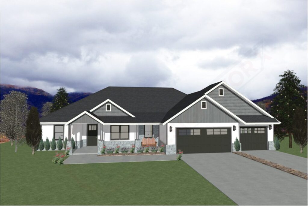 The Pearl - home exterior illustration
