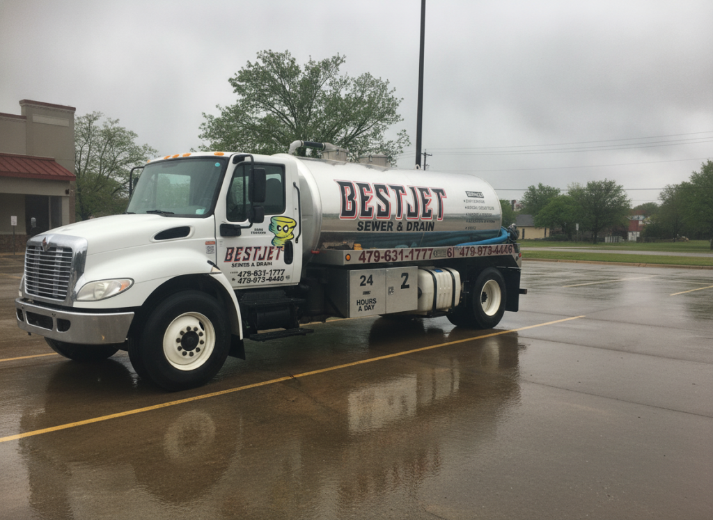 Best Jet Septic sewer drain service truck