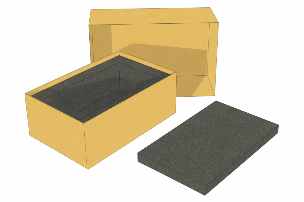 Fully lined box