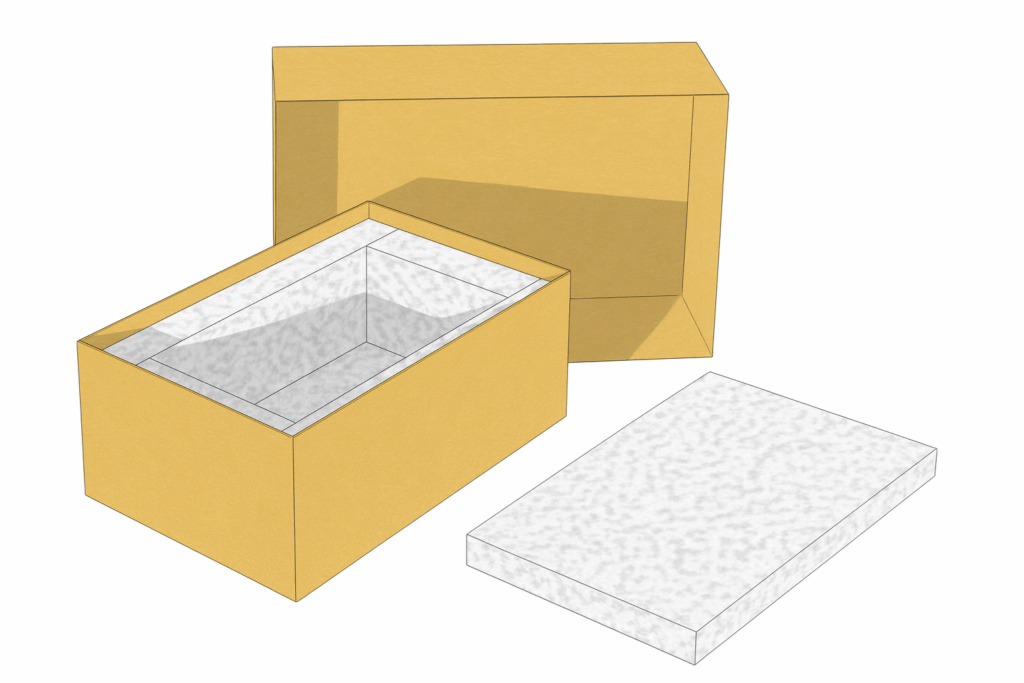 Fully lined box