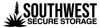 southwest secure storage black logo