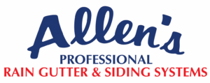 Allen's Professional Rain Gutter & Siding Systems Logo