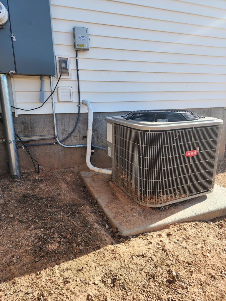 before air conditioner replacement
