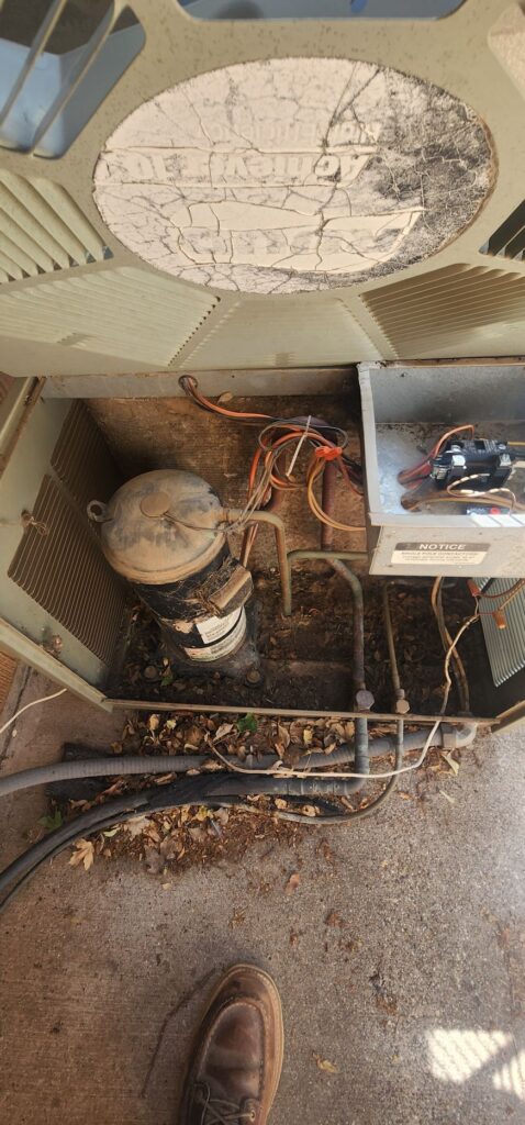 Before AC repair