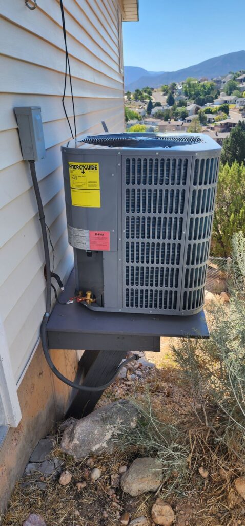 Air Conditioner on platform