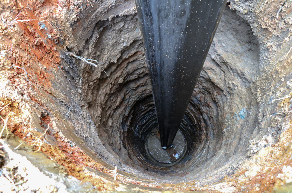 Water-well-drilling