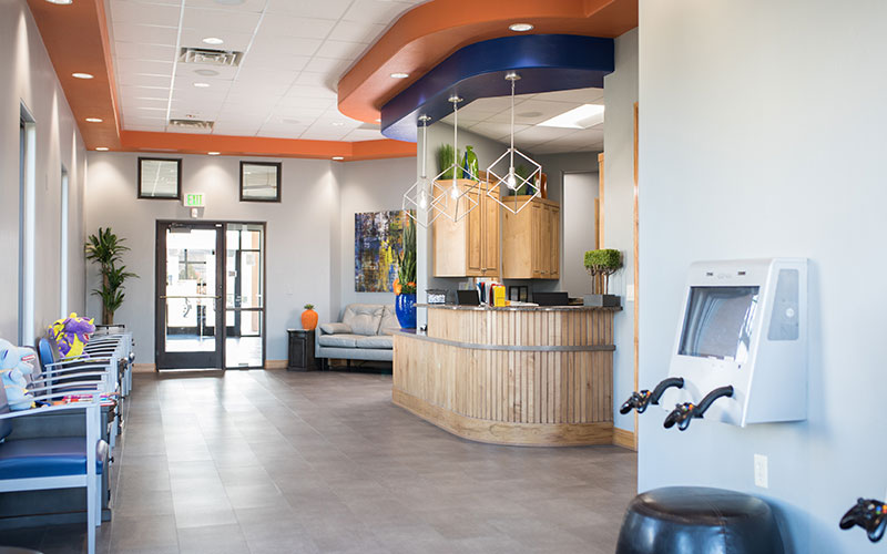 Johnson pediatric dentistry building interior