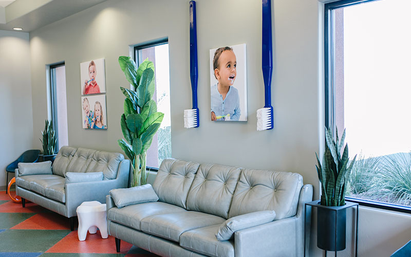 Johnson pediatric dentistry building interior