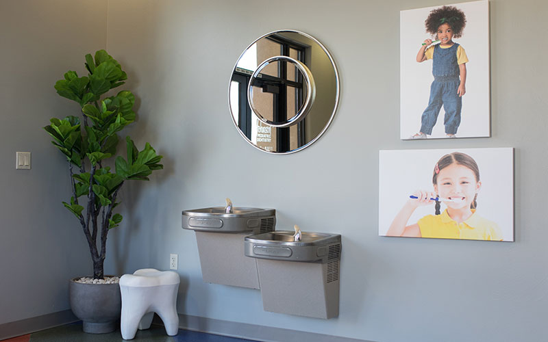 Johnson pediatric dentistry building interior