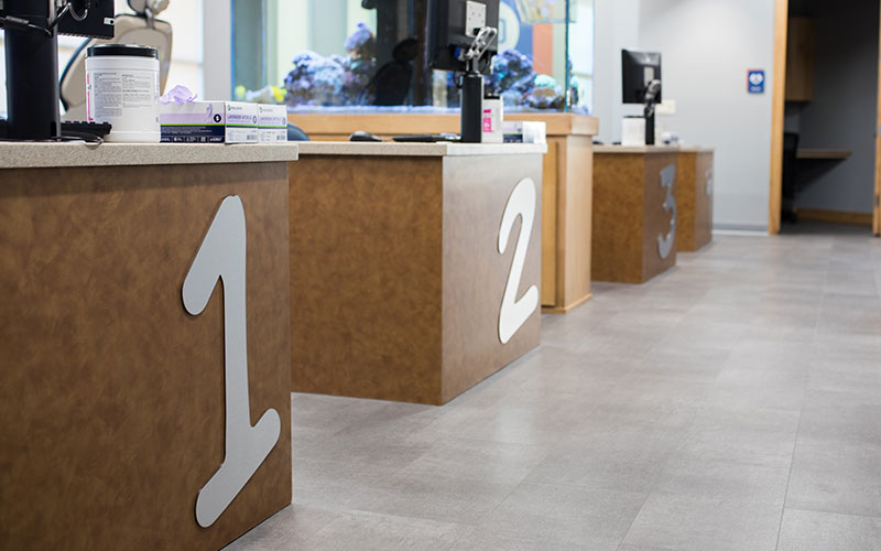 Johnson pediatric dentistry building interior