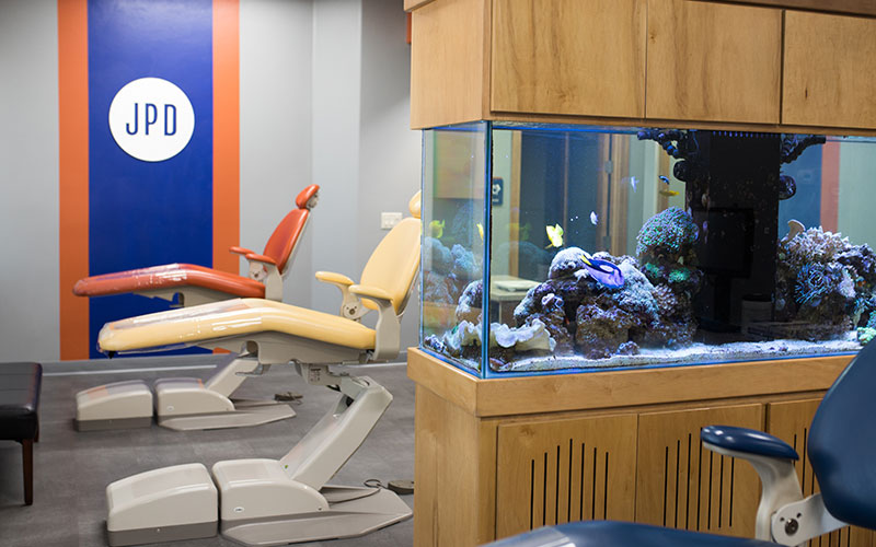 Johnson pediatric dentistry building interior