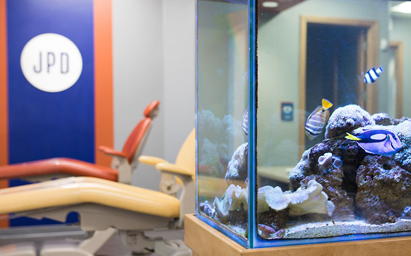 Johnson pediatric dentistry building interior