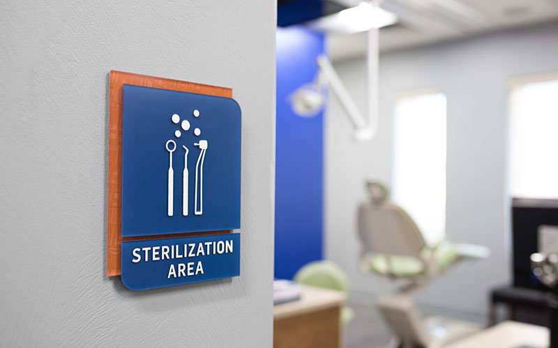 Johnson pediatric dentistry building interior