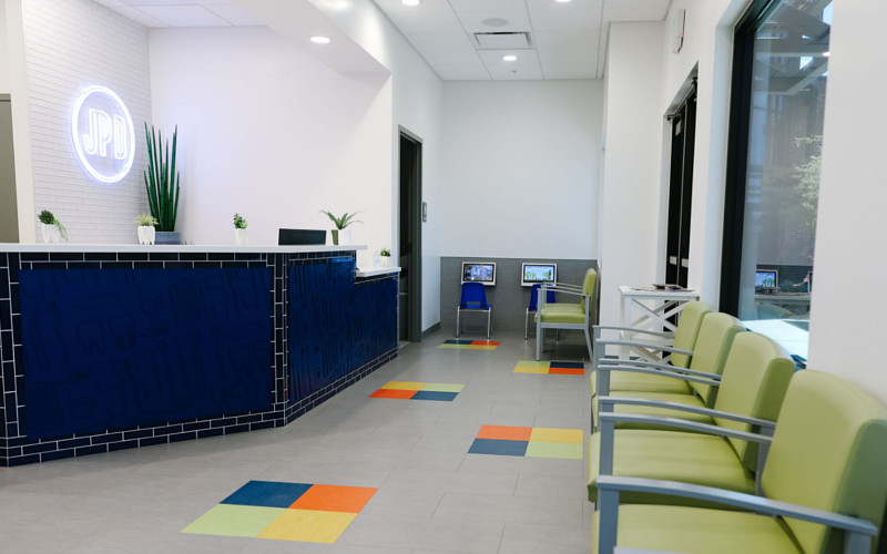 Johnson pediatric dentistry building interior