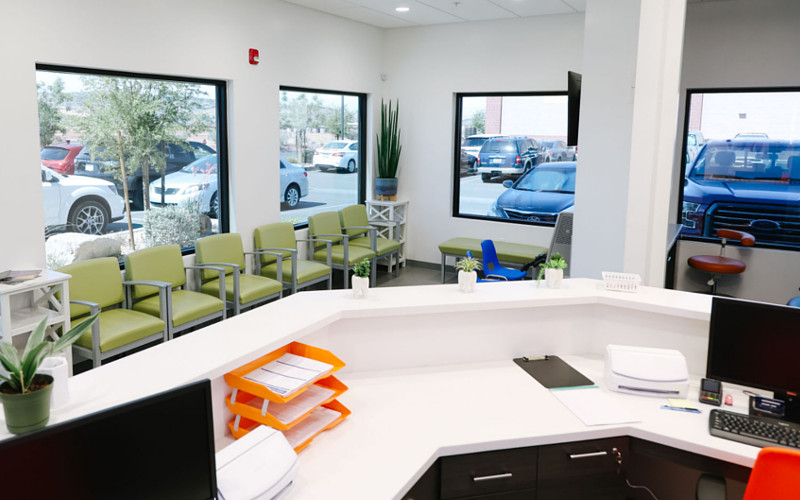Johnson pediatric dentistry building interior