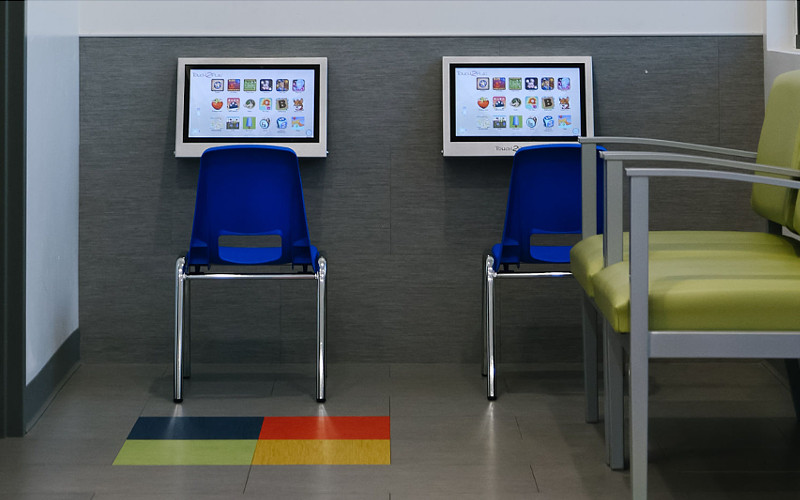 Johnson pediatric dentistry building interior