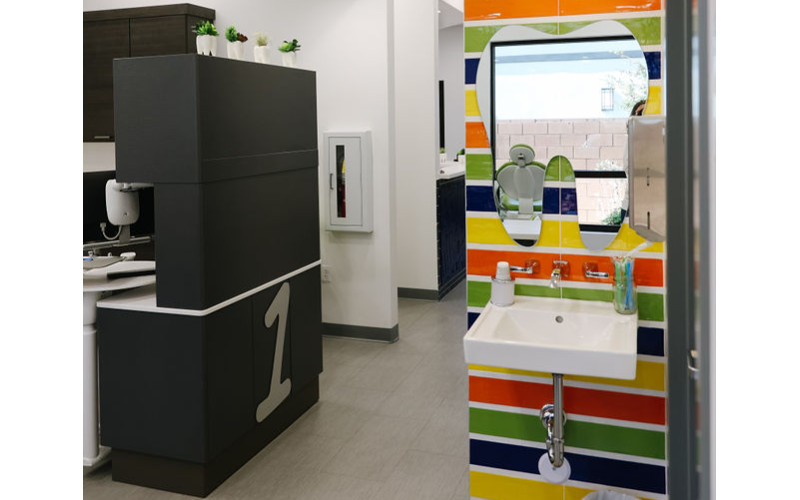 Johnson pediatric dentistry building interior