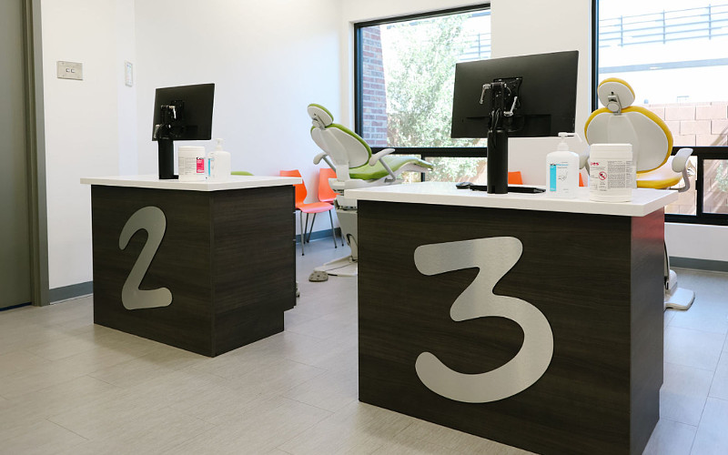 Johnson pediatric dentistry building interior