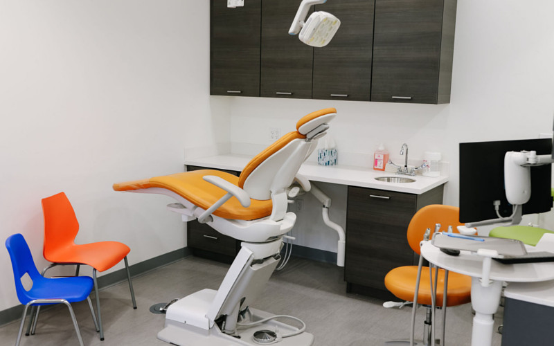 Johnson pediatric dentistry building interior