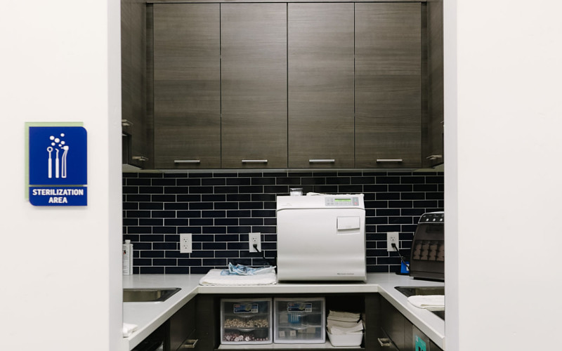 Johnson pediatric dentistry building interior