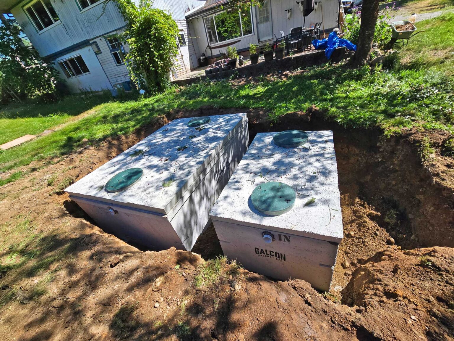 septic tanks installation