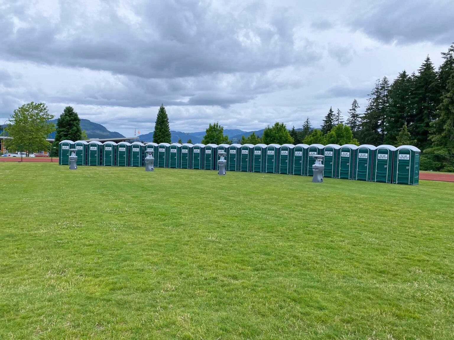 portable toilets