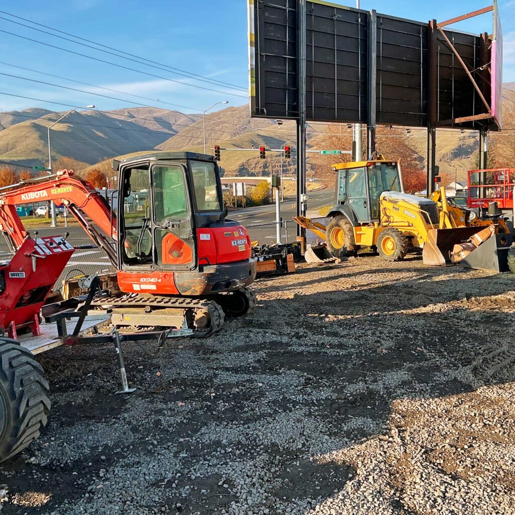 Wheel loader Excavator