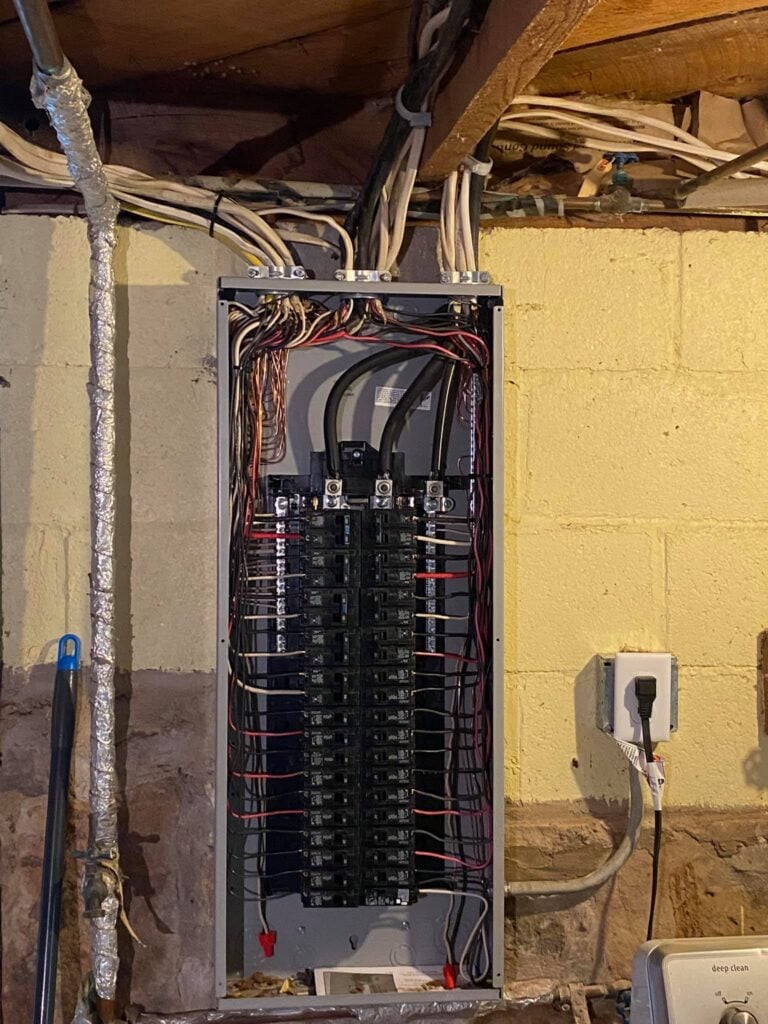 L&C Electric Inc electrical panel wiring and breakers installation