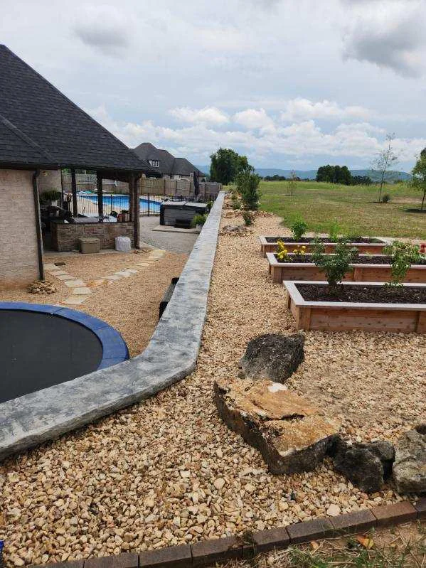 Raised garden beds