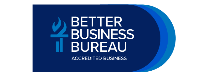 Better Business Bureau accredited business logo