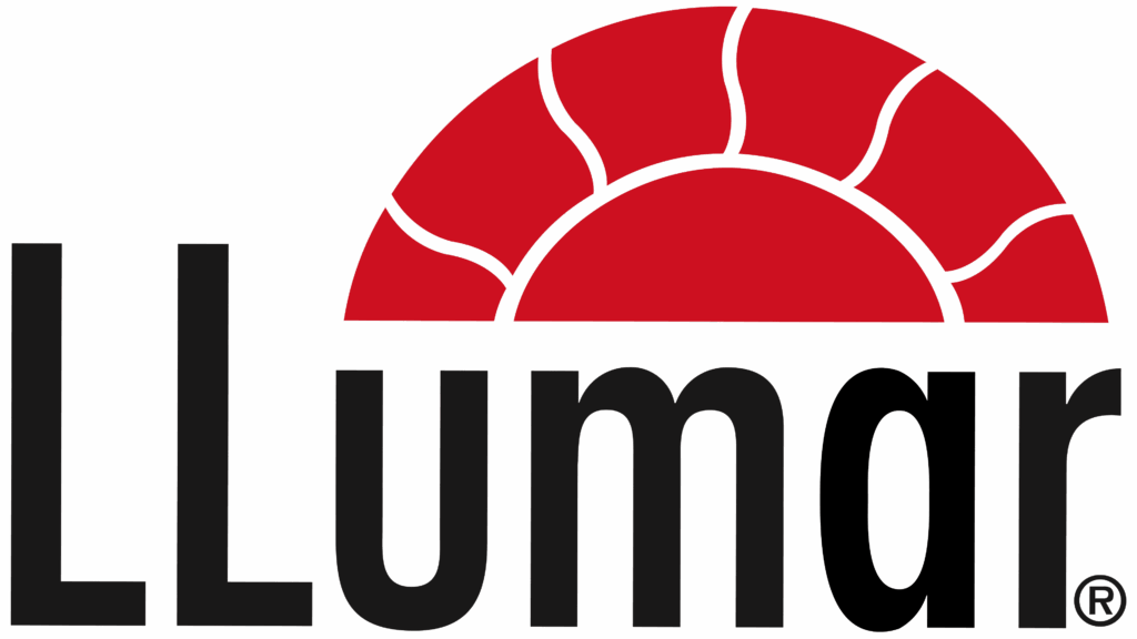 Mobile Window Tinting Co. logo with red tint icon