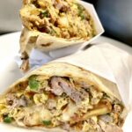 Machaca con Huevo Burrito