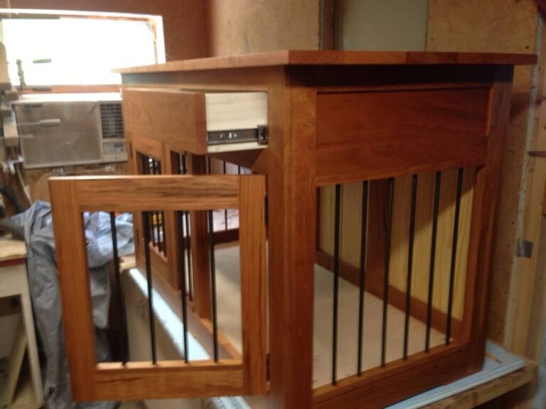 Custom Dog Crate Table