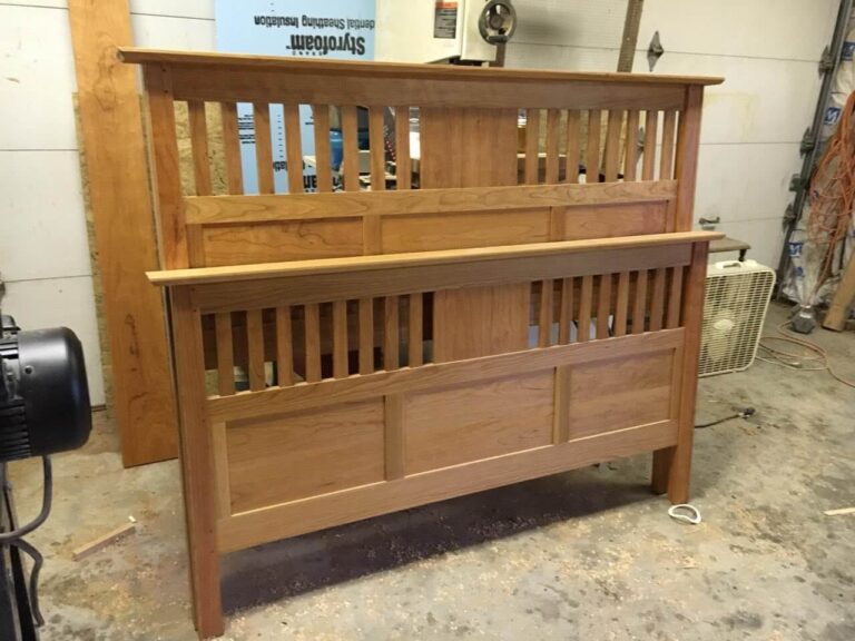 Mission Style headboard/footboard for bed