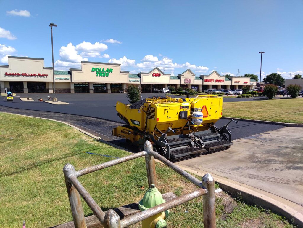 Cooper's Asphalt, parking lot, paving, chip & seal