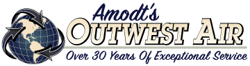 Amodts Outwest Air logo