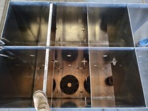 750 Gallon water tank for wildfire truck