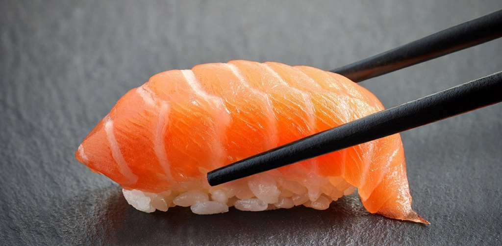 Salmon Nigiri Sushi